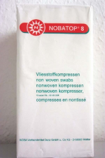 Nobatop 8 Vliesstoffkompresse unsteril 7,5 x 7,5cm