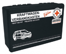 KFZ-Verbandtasche Compact - schwarz DRK Edition