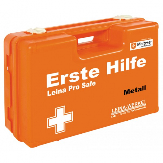 Leina-Werke Erste-Hilfe Koffer Maxi, Inhalt nach DIN 13157, Orange -  Erste-hilfe kaufen - sicherheitsfachgeschäft